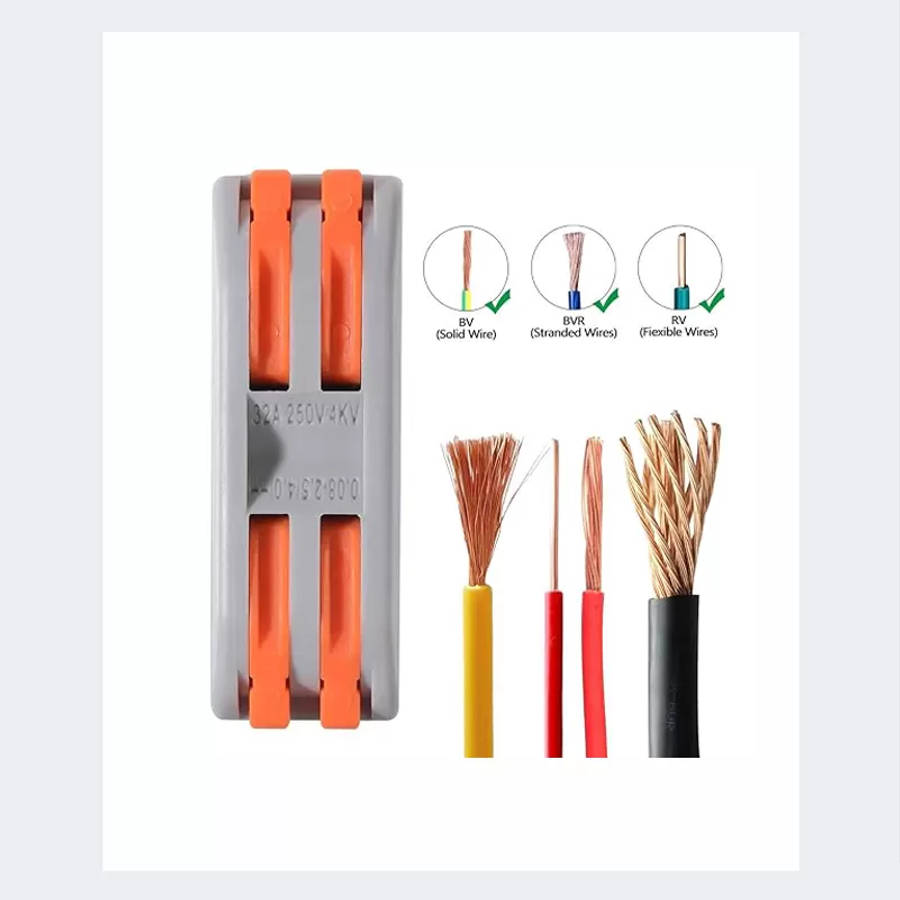 PCT-222 Quick Connector Terminal 2 In 2 Out