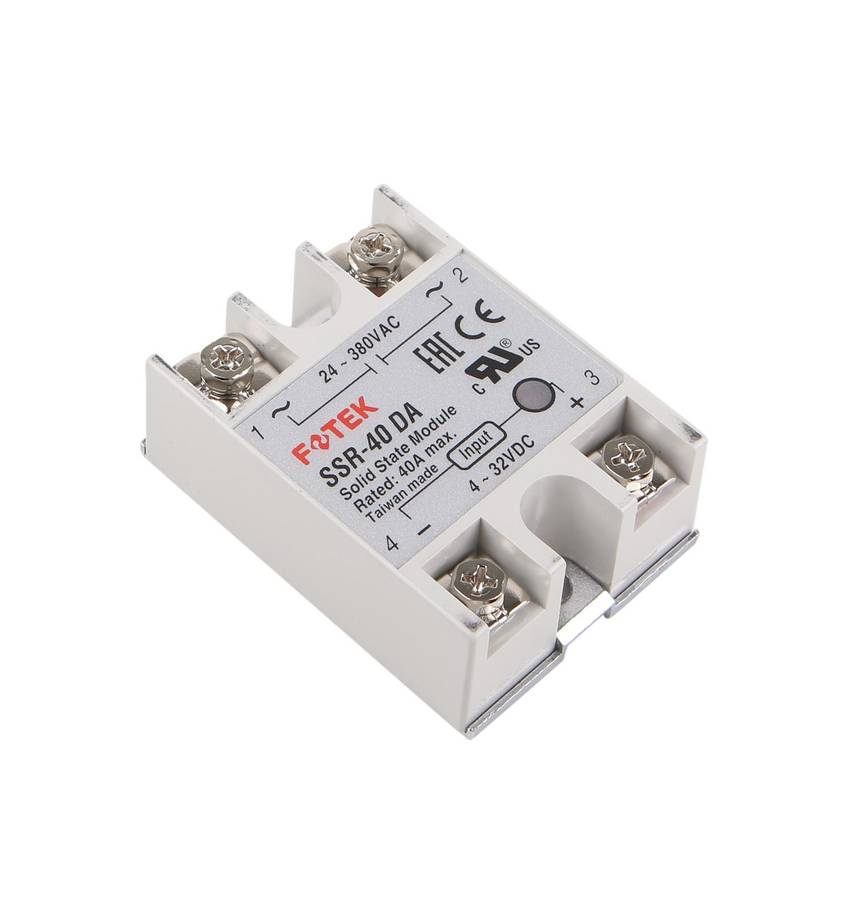 Fotek Original Solid State Relay SSR AC 40A (4-32V DC In)