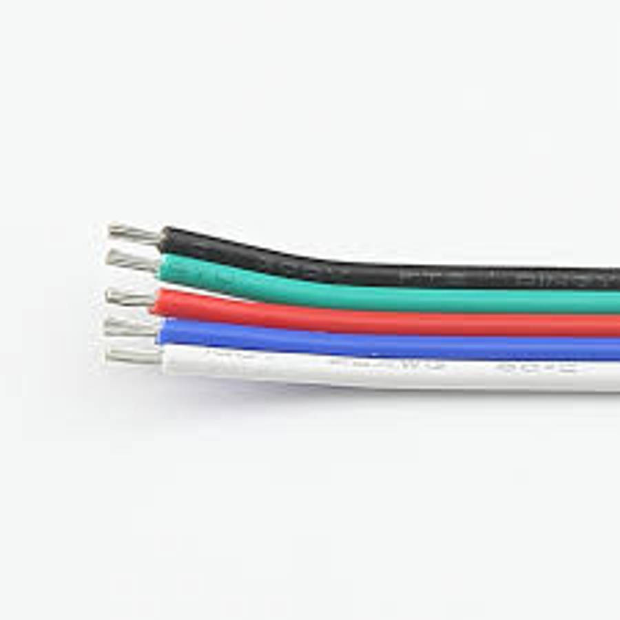 5-Core | 5-Pin Cable for RGBW LED Strip Lighting