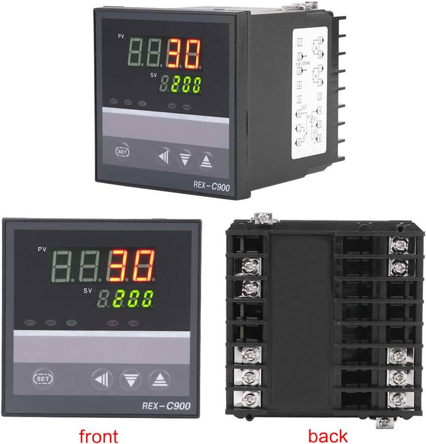 REX-C900 Temperature controller | Relay | Thermocouple K