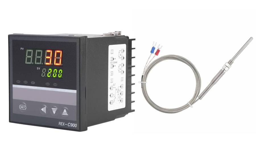 REX-C900 Temperature controller | Relay | Thermocouple K