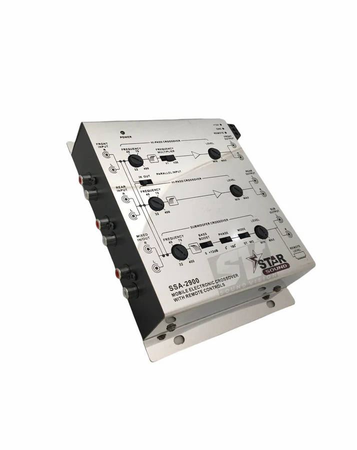 Description Exclusive Infinite Crossover Design  2/3 Way Asymmetrical Electronic Crossover  Bass Sha
