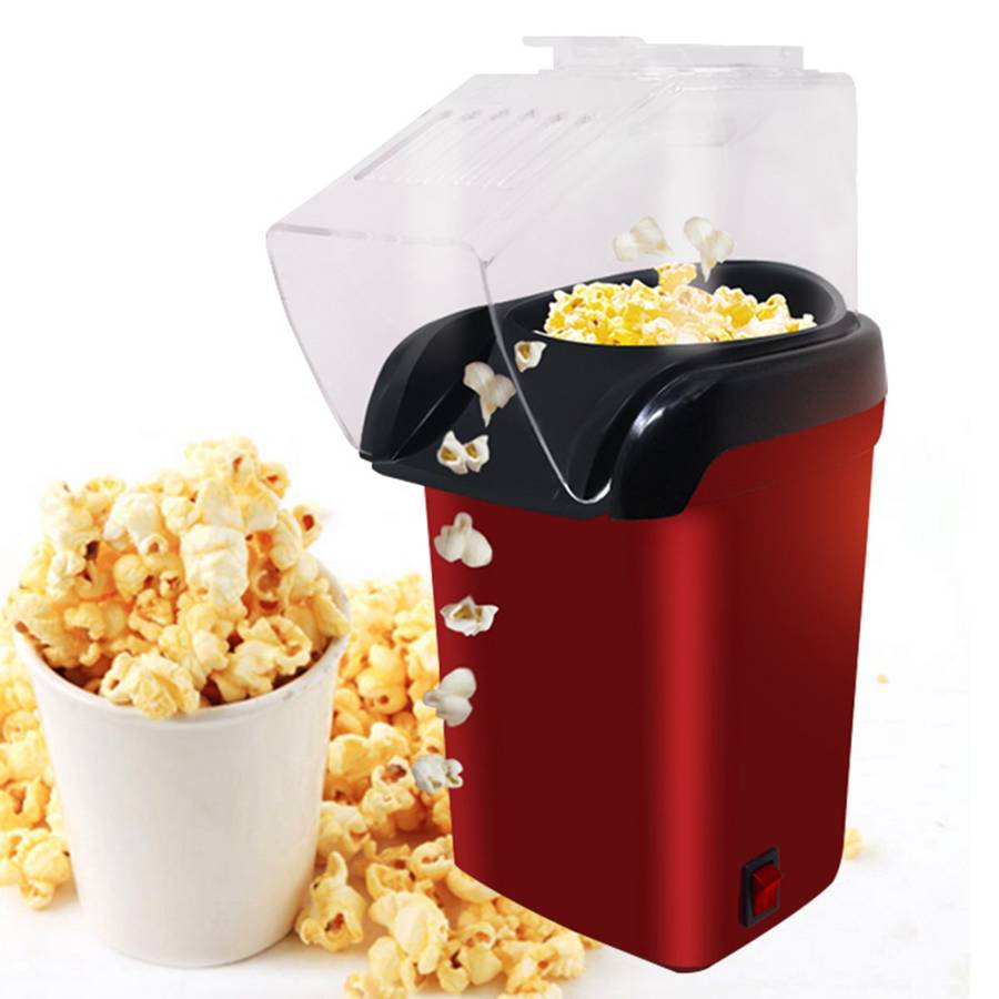 Mini Household Healthy Hot Air Oil-free Popcorn Maker Home Kitchen Machine Tool