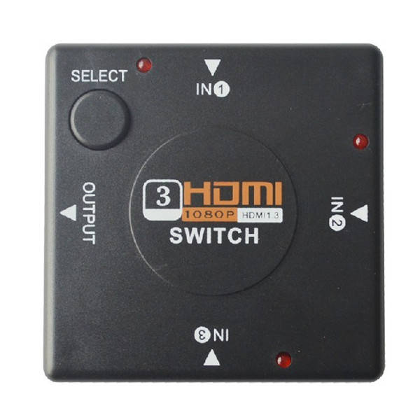 3 Port HDMI Switch Switcher Splitter for HDTV 1080P PS3