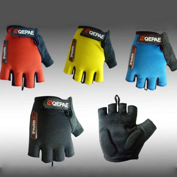 Arsuxeo Men's Bike Bicycle Gloves Half Finger Gloves Riding Gloves MTB Mittens