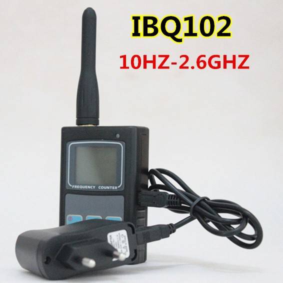 Upgraded IBQ102 Two Way Radio Frequency Counter 10Hz-2.6GHz