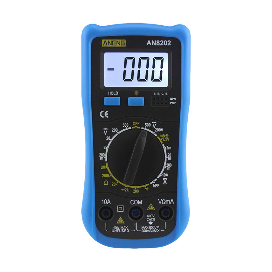 ANENG AN8202 Digital Multimeter LCD Digital Multimeter DC AC Voltage Diode Freg