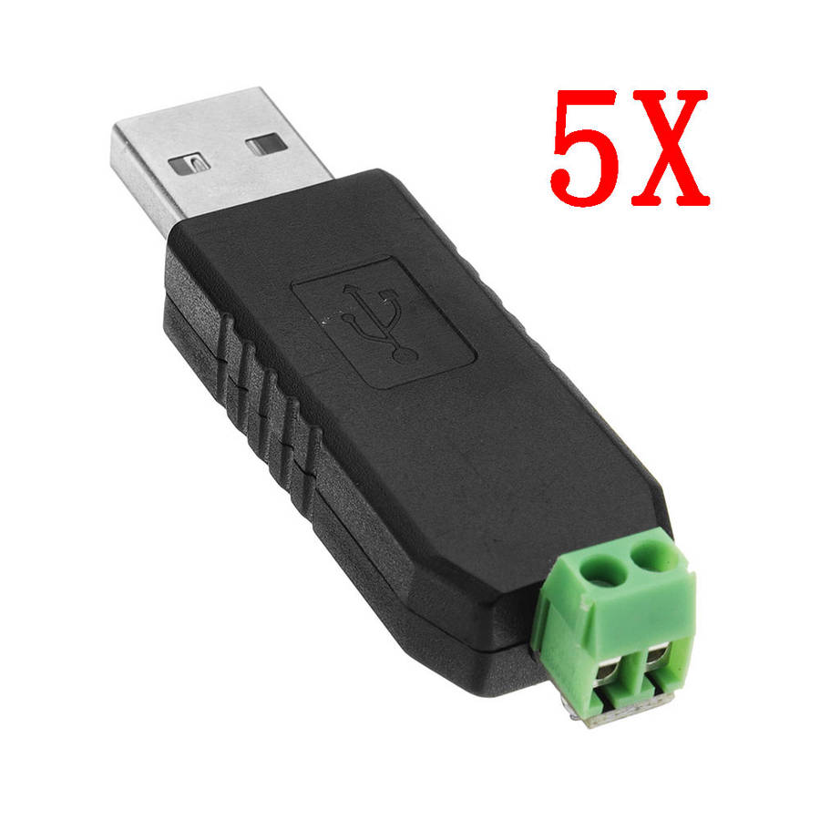 5pcs USB To RS485 Converter Module USB To TTL / RS485 Dual Function Dual Protec