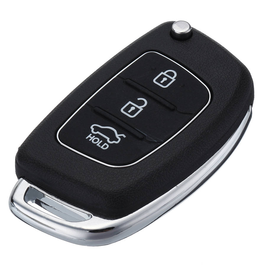 IX35 i20 3 Button Keyfobs Remote Key Shell Case with Battery 2032