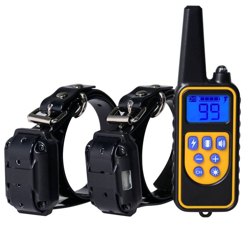 Remote Dog Training Collar Waterproof and 1000 Yards Remote Static Shock Traini