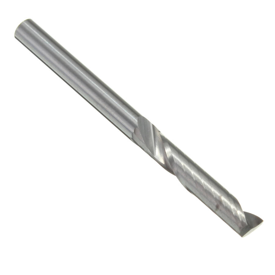 3.175mm Single Flute End Mill Cutter Carbide CNC Router Bit