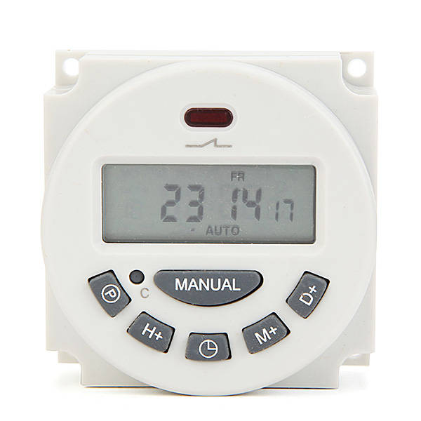 L701 Digital LCD Power Programmable Timer Switch Controller 16A 12V For LED Str