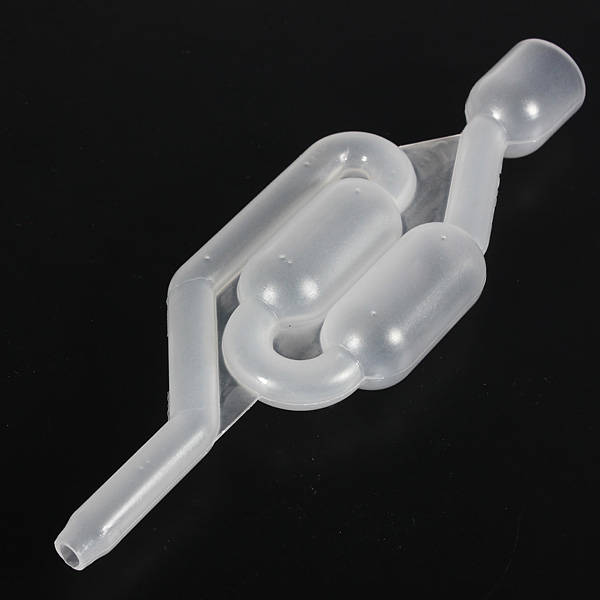 S-Shape Air Lock Grommet Homebrew Beer Fermentation Wine Making