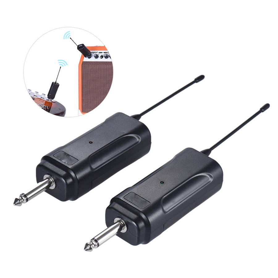Wireless Audio Transmission System With Transmitter Receiver for Electric Guita