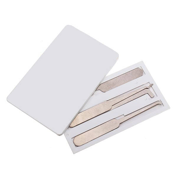 Credit Card Lock Pick Set Locksmith Tools Lock Pick Mini Tools
