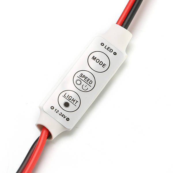 12~24V 3 Buttons Single Colors Strobe Flash LED Light Control Module for RC Dro