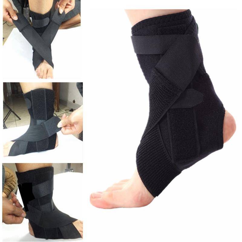 Adjustable Foot Drop Correction Orthotic Ankle Plantar Fasciitis Brace Aluminum