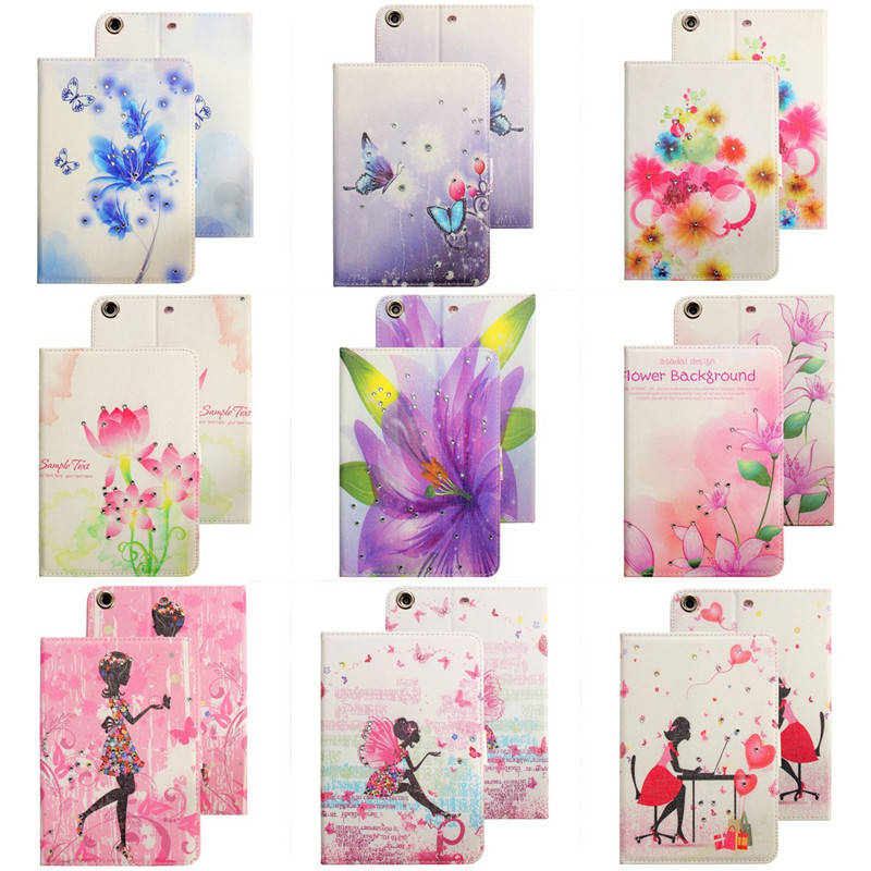 For Apple iPad Mini Magnetic PU Leather Stand Holder Smart Case Back Cover