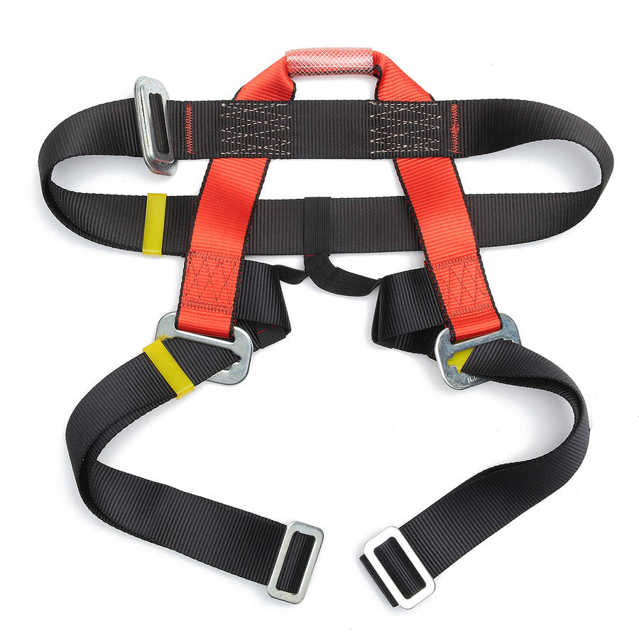 Outdoor Mountain Rock Climbing Rappelling Harness Bust Belt Rescue Safety Seat