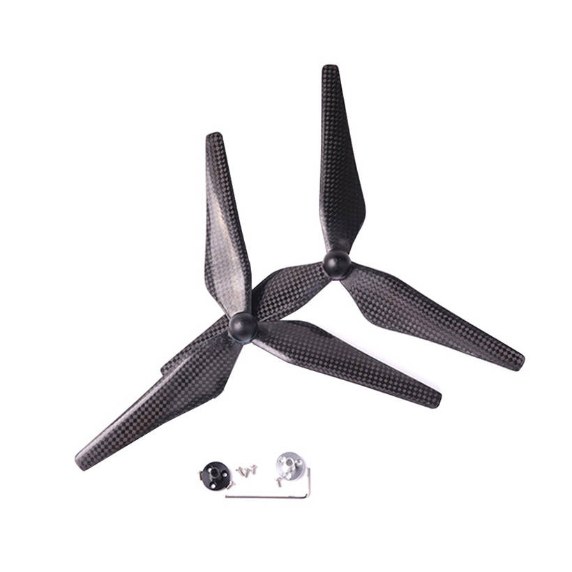 9450S Full Carbon Fiber Propellers 3-Blade Self-locking Props for DJI Phantom 4