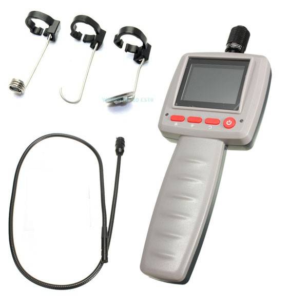 10mm Lens 4LED Waterproof Car Video Inspection Camera Probe Borescope 1M Endosc