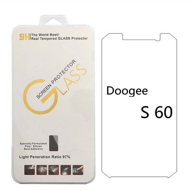 9H Anti-Explosion Tempered Glass Screen Protector For DOOGEE S60