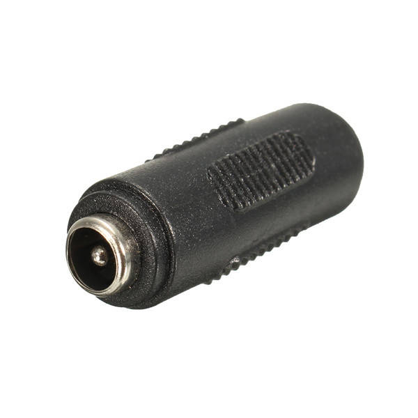 2.1 x 5.5mm Zinc Alloy DC Power Female To Female Jack Connector Adapter