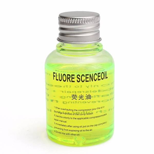 Fluorescent Oil Leak Detection Leak Test UV Dye For Car A/C Pipeline Fuel Coola
