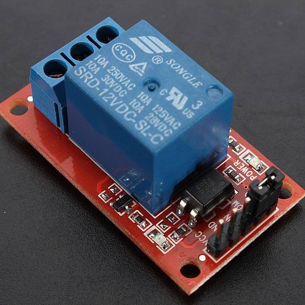 10Pcs 1-Channel 12V H/L Level Optocoupler Relay Module For Arduino