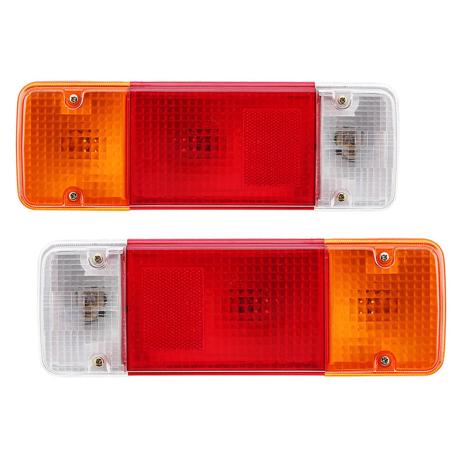 2Pcs 12V Car Tail Light Brake Lamps for Toyota Land Cruiser 70 75 78 79 Series