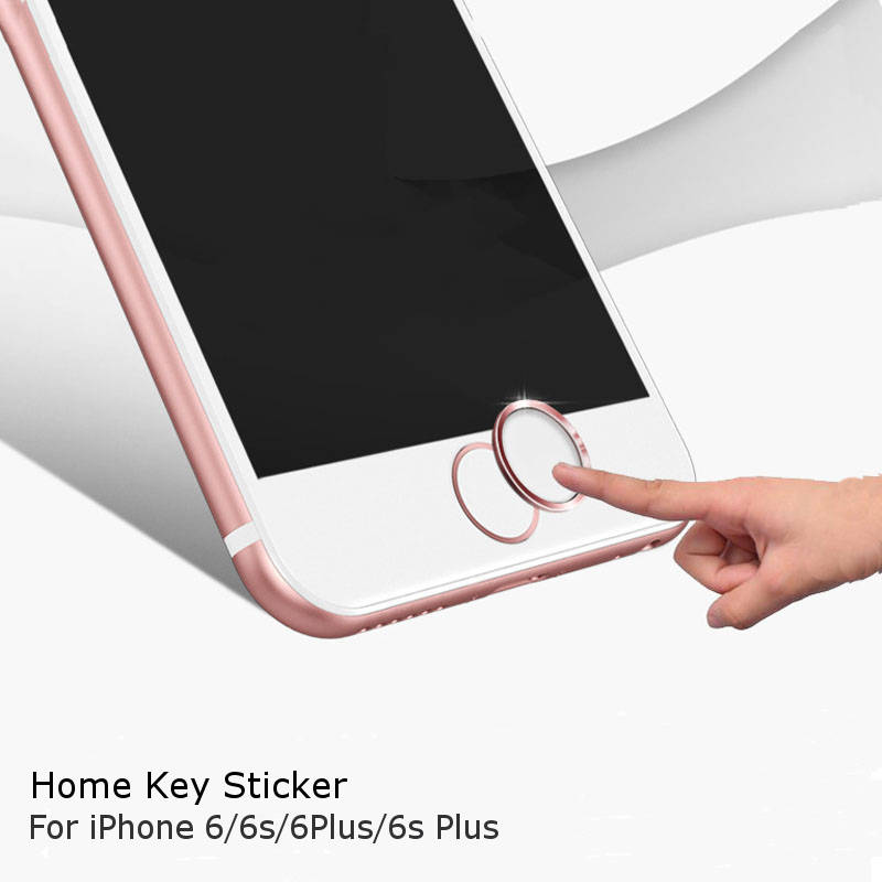 Lenuo Home Key Button Sticker For iPhone 6 6s 6Plus 6sPlus Support Touch Finger