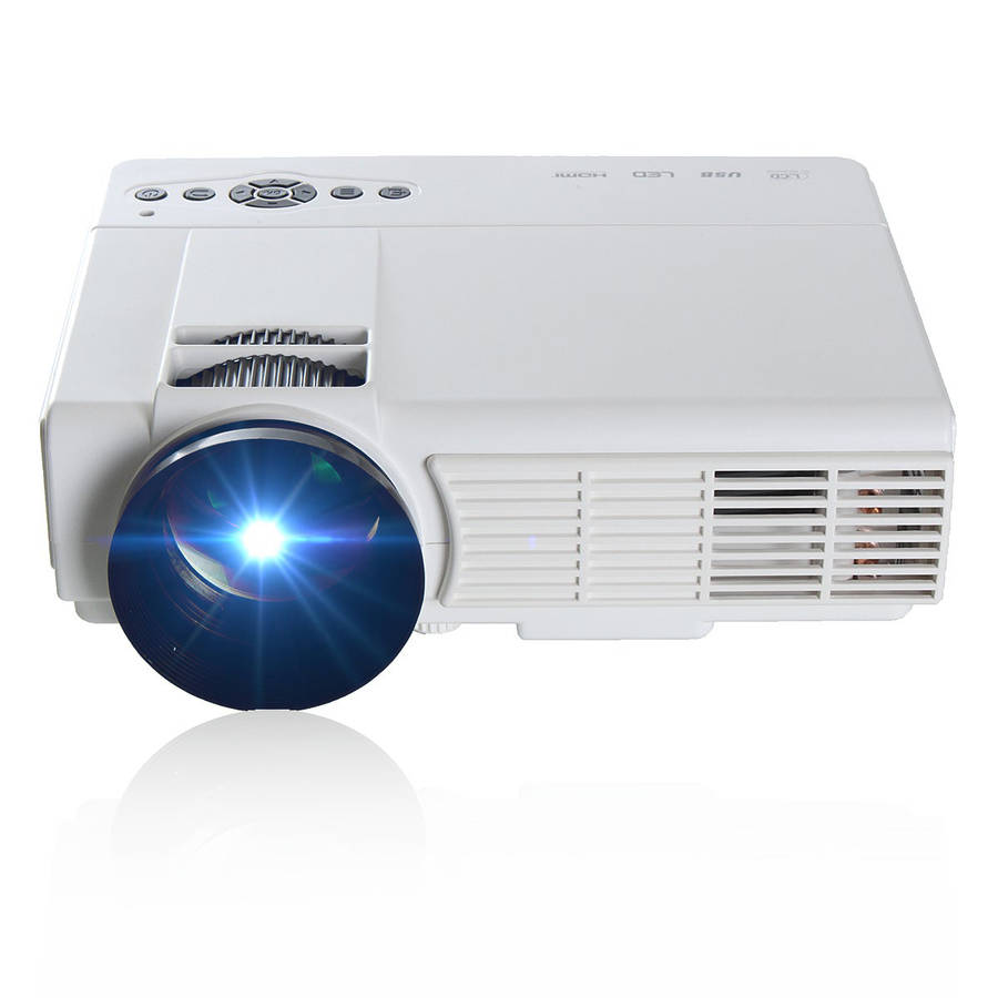 3D HD 1080P 3000Lumen Home Theater Multimedia PC VGA USB HDMI LED Projector