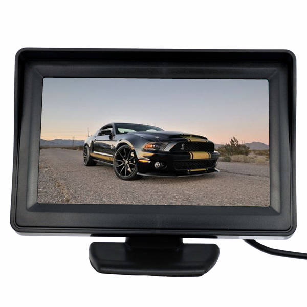 4.3 Inch TFT LCD Car Rear View System Kit Monitor&IP Night Vision Reversing Cam