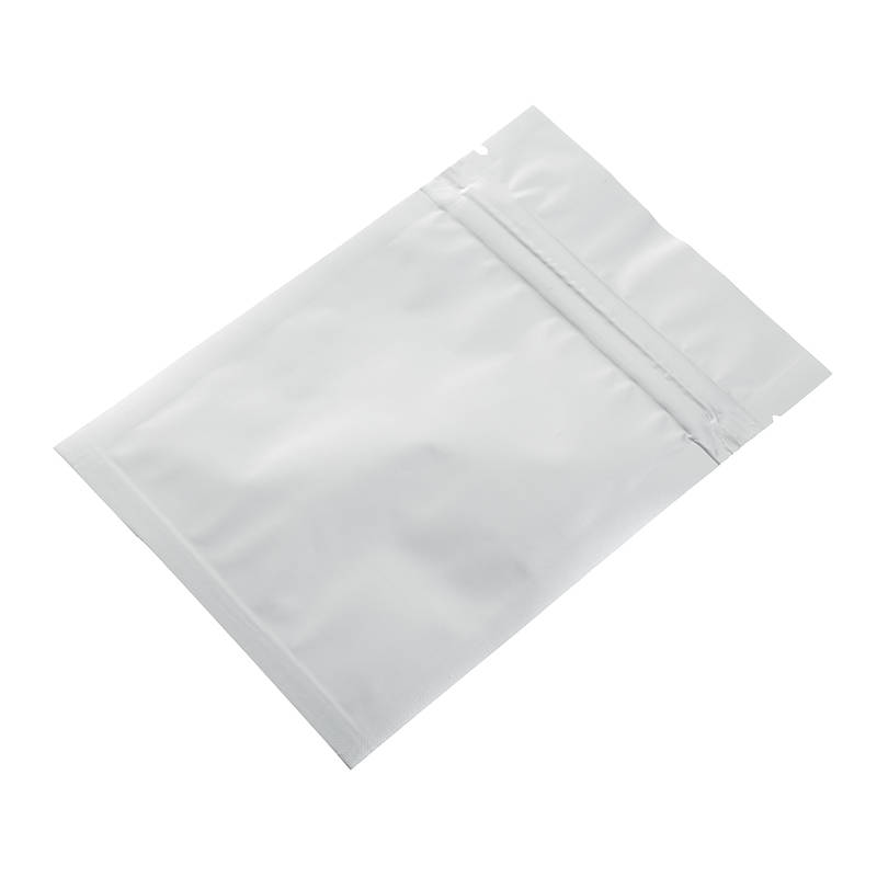 50Pcs 9x13cm Clear Front Aluminium Foil Zip Lock Bags Food Reclosable Seal Stor