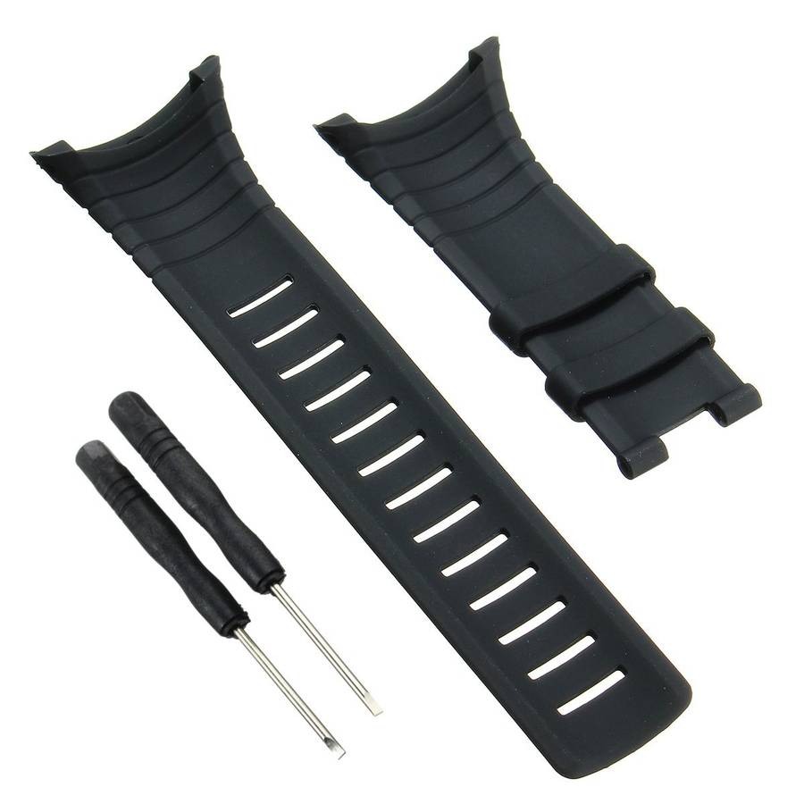 Replacement Rubber Strap Band Without Buckle For Suunto Core New Watch