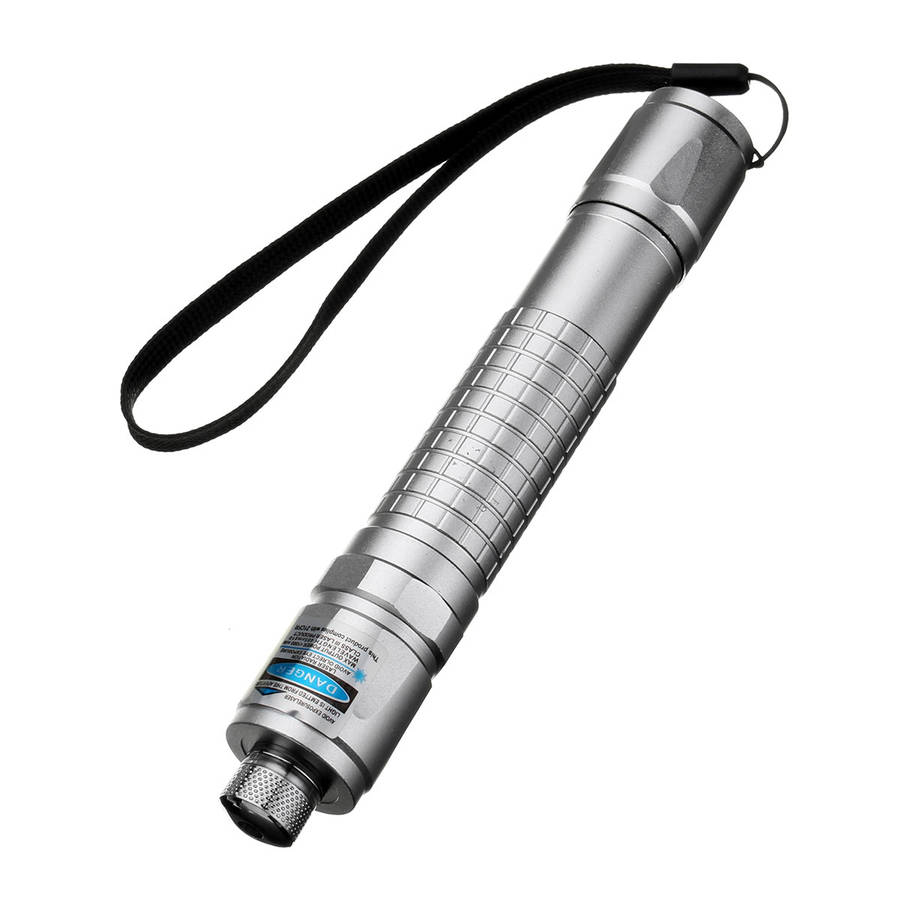 Laser Pointer Violet Light Pen Beam 532nm Focus Starry Sky Blue-Purple with Hol