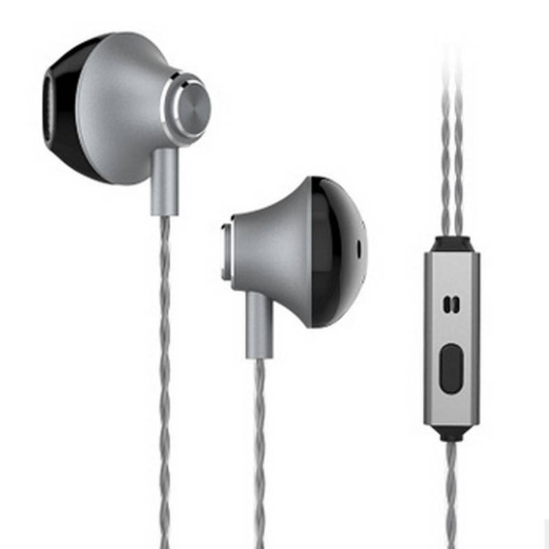 Langsdom M320 3.5mm Wired Control Stereo Earphone Headphone for iPhone Samsung