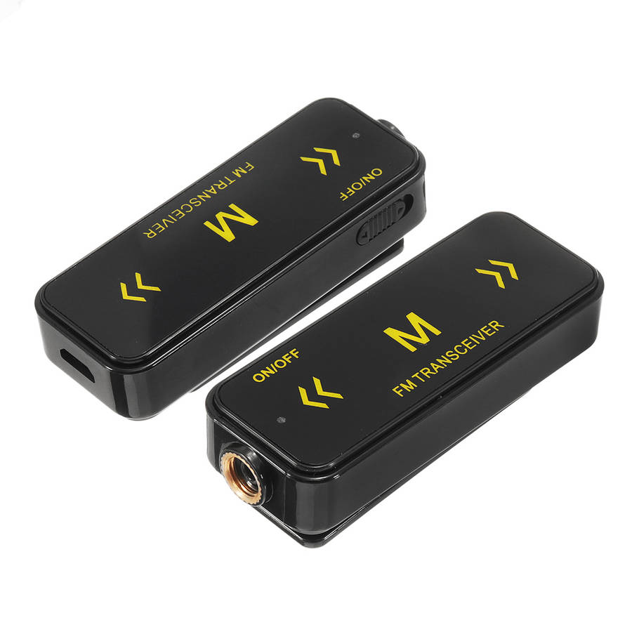 2Pcs Mini 400-480MHz 16 Channels Walkie Talkie UHF Two Way Radio PC Programmabl