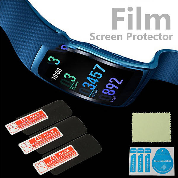 3Pcs Anti Scratch Frosted Screen Protector Films Shield For Samsung Gear Fit 2