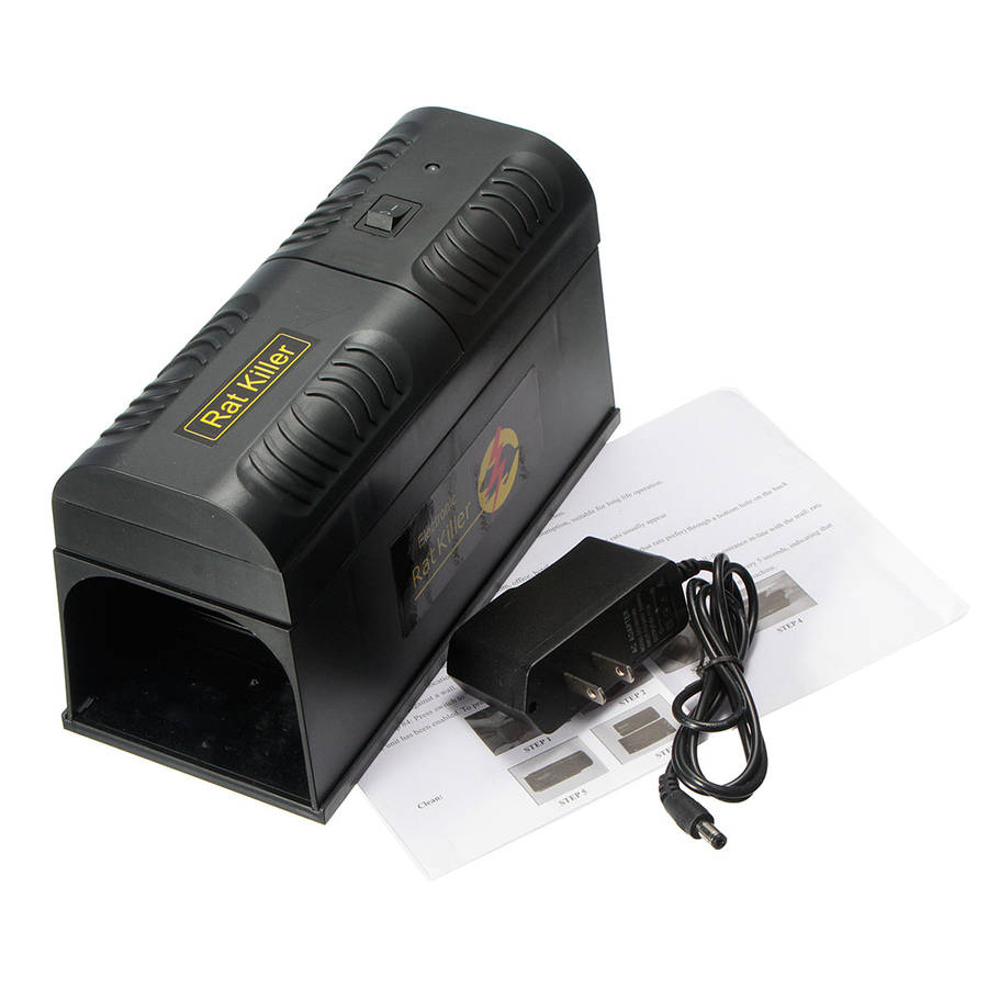 AC 110-240V Electronic Mouse Trap Victor Control Rat Killer Pest Electric Zappe
