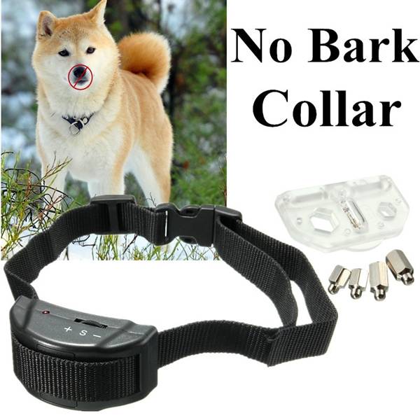 Pet Dog Training Collar Anti Bark No Barking Tone Shock for Small Medium Dog 5-