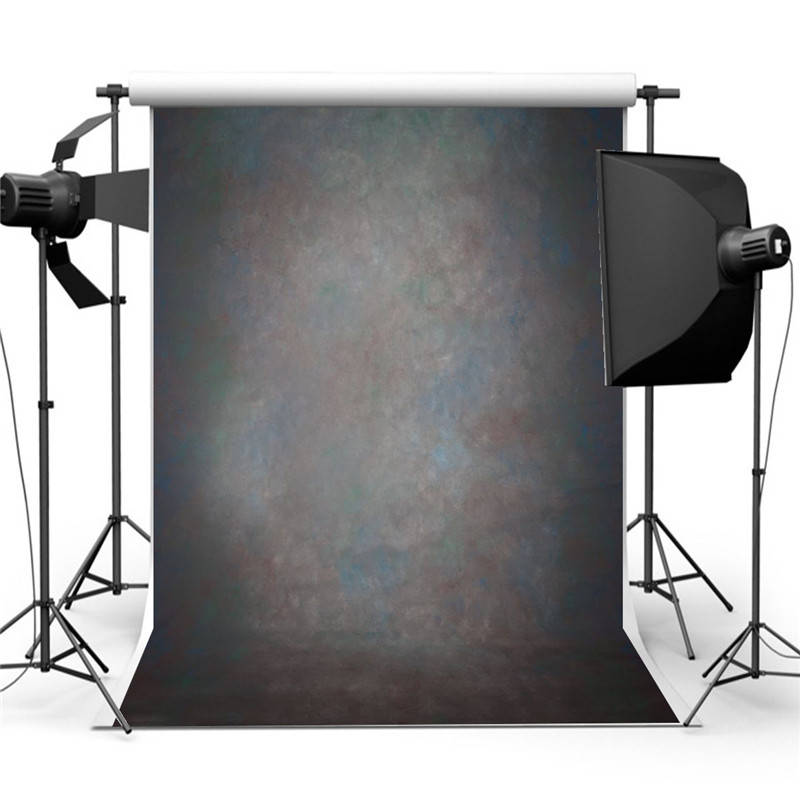 5x7ft Retro Black Abstract Backdrop Studio Photography Photo Background Props