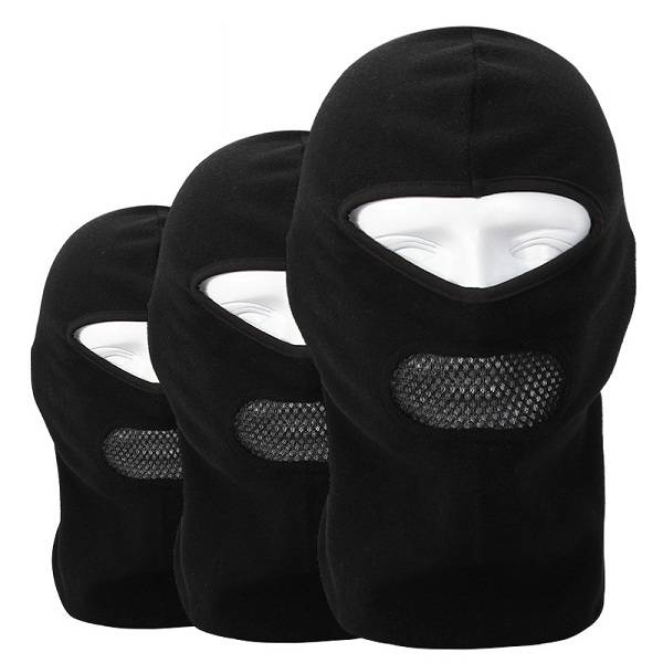 Fleece Balaclava Neck CS Hat Hood Outdoor Sports Ski Bicycle Full Face Mask Ha