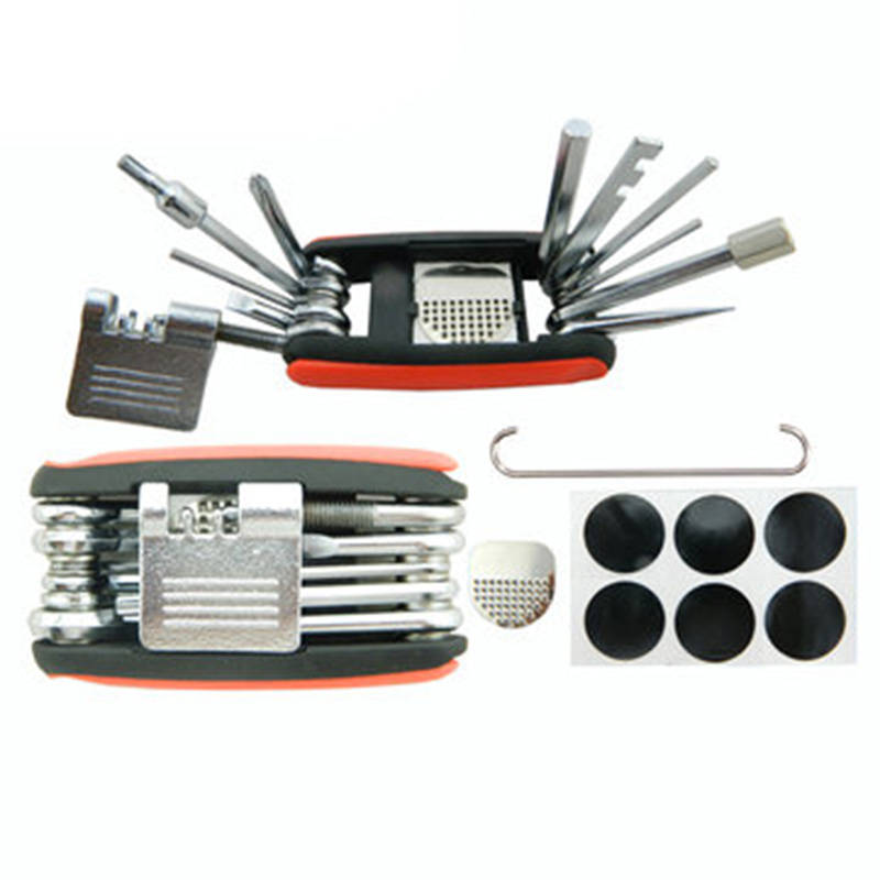 BOY 8050 Bicycle Tools Multifunctional Tire Repair Tool Hexagonal Tool Unlockin