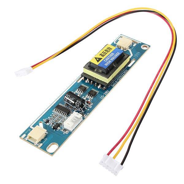 2 Lamp Backlight Universal LCD CCFL 10V-28V Inverter