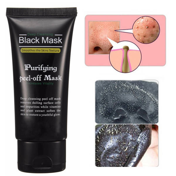 Deep Cleansing Blackhead Peel-off Removal Black Mask Smoothes Skin Purifying