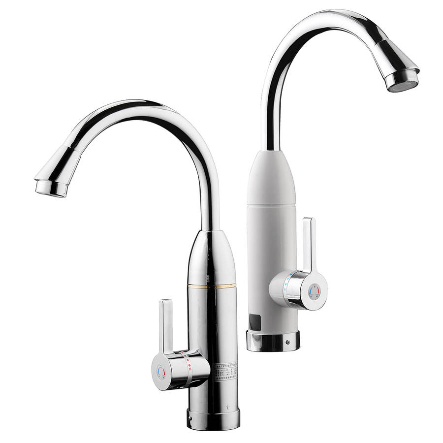 220V Tankless Electric Heating Tap Instant Electric Water Heater Faucet Tap wit