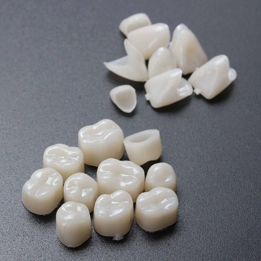 2 packs Dental Temporary Crown Material for Anterior + Molar Teeth Veneers