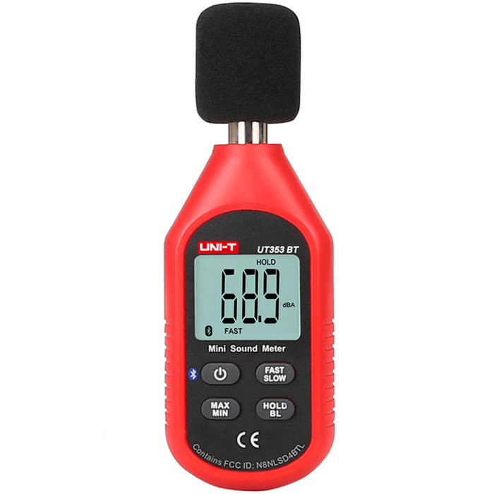 UNI-T UT353BT Bluetooth Sound Level Meter Digital Noise Tester 30-130dB Decibel