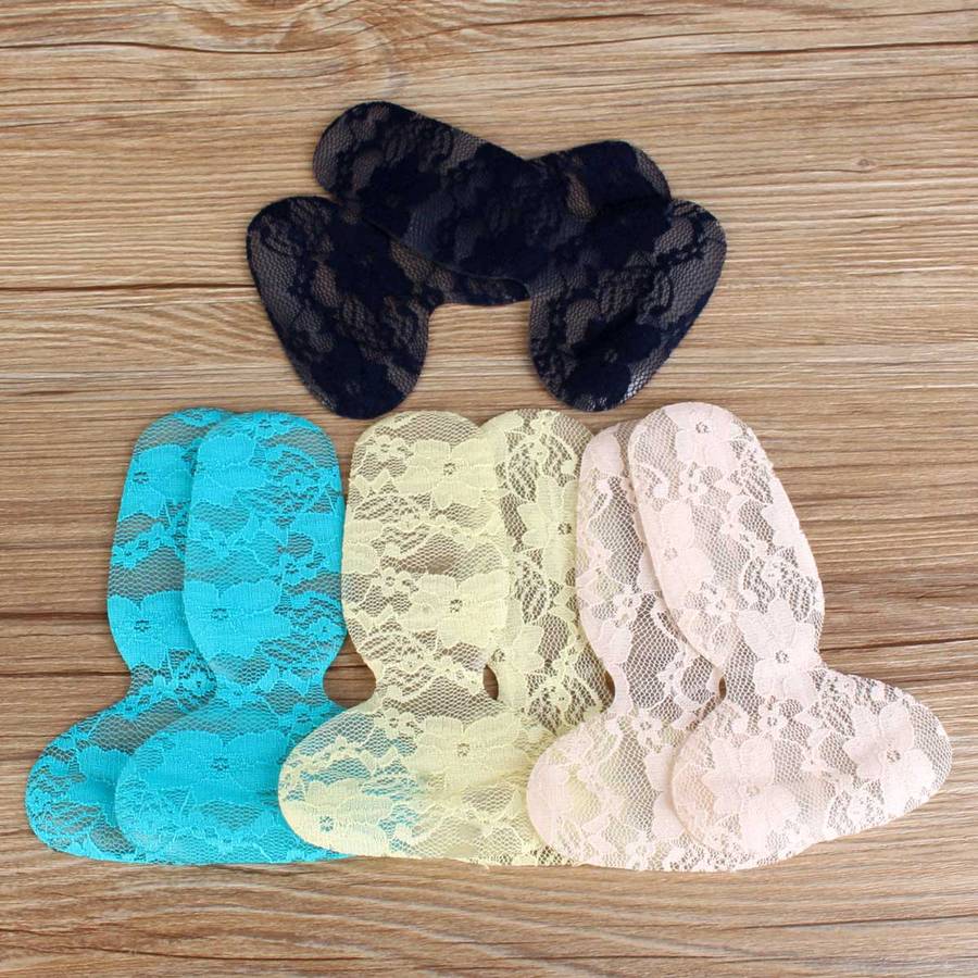 1 Pair Soft Extra Sticky Women Shoe Heel Inserts Insoles Pads